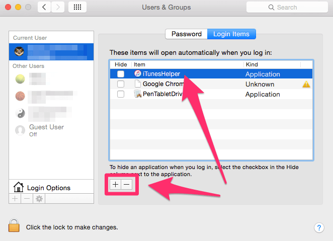 choose picture for user photo mac